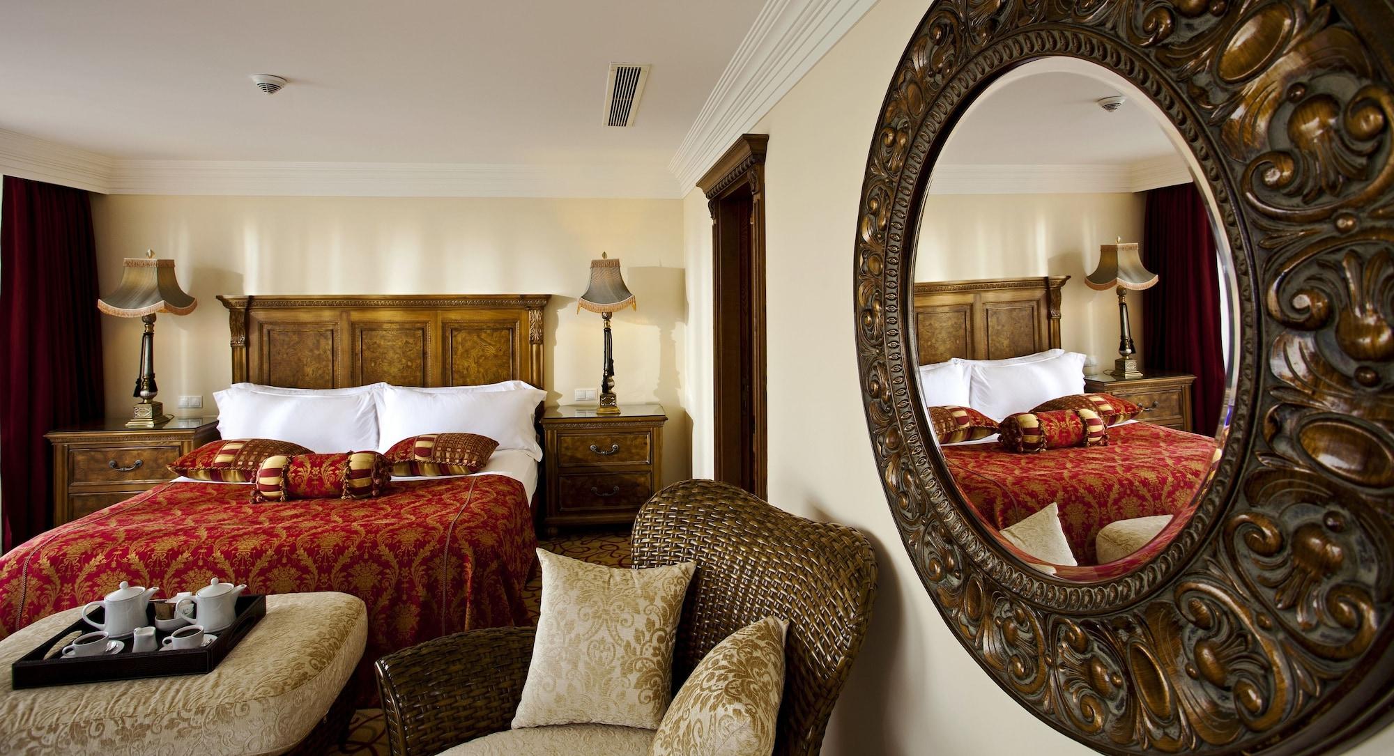 Ic Hotels Green Palace - Kids Concept Antalya Extérieur photo A bedroom at the hotel