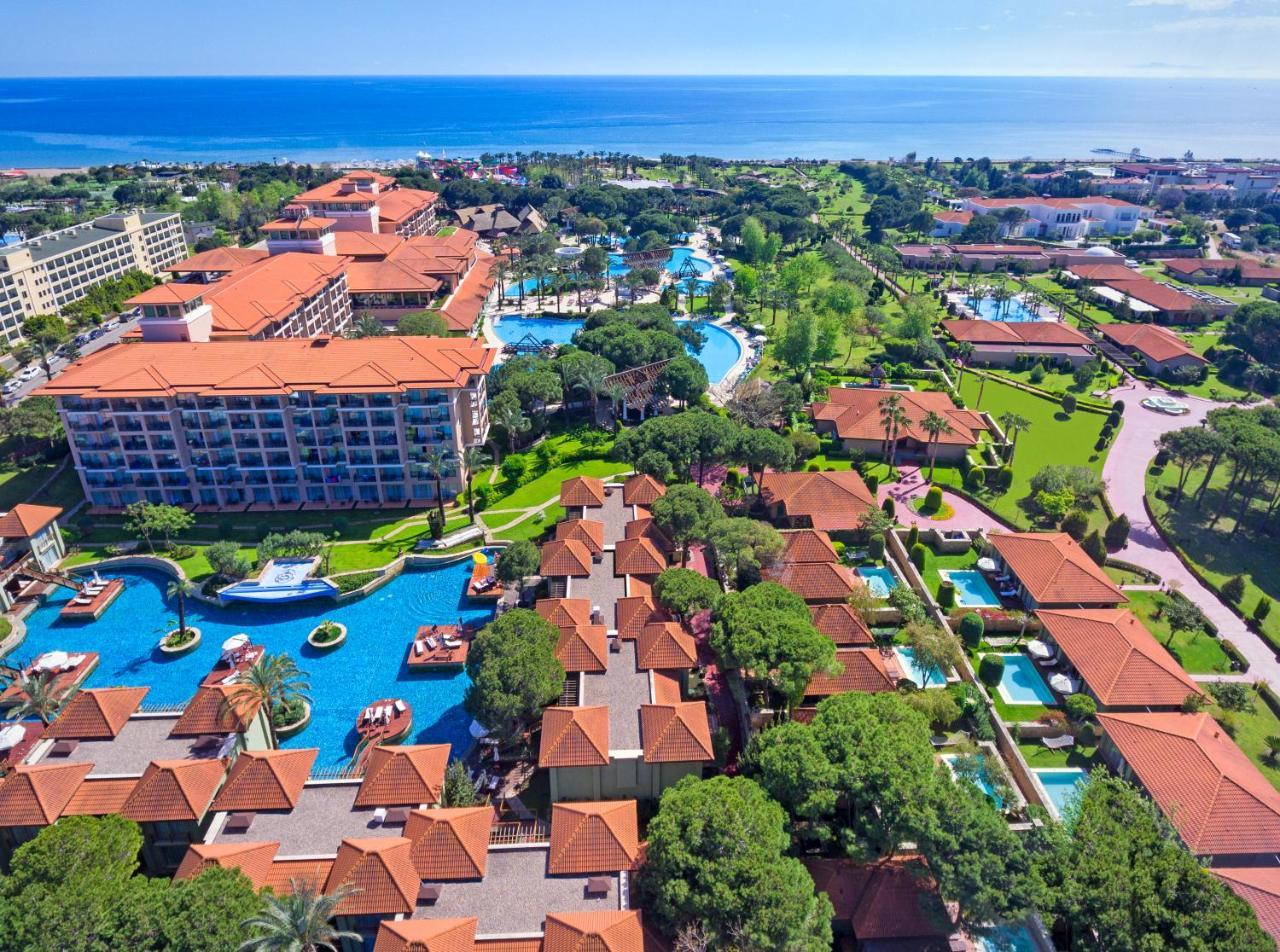 Ic Hotels Green Palace - Kids Concept Antalya Extérieur photo Aerial view of the resort